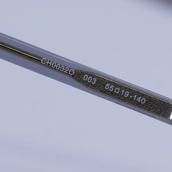 Chloe CH0032O 003 Eyeglasses Grey 55mm Round Frame - Picture 10 of 11